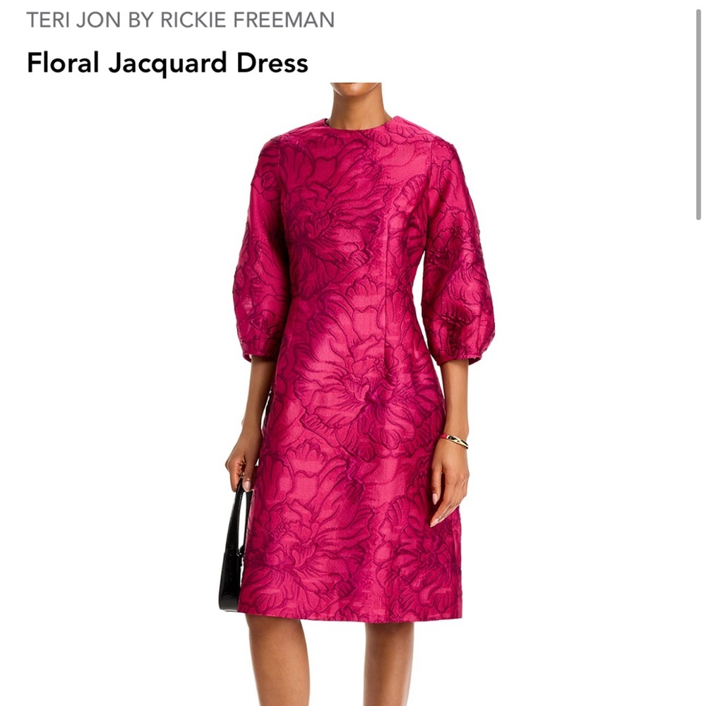 Teri by Rickie Freeman size 2 pink dress
